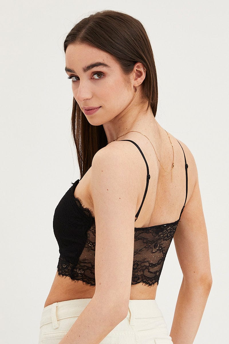 Black Bralette Lace