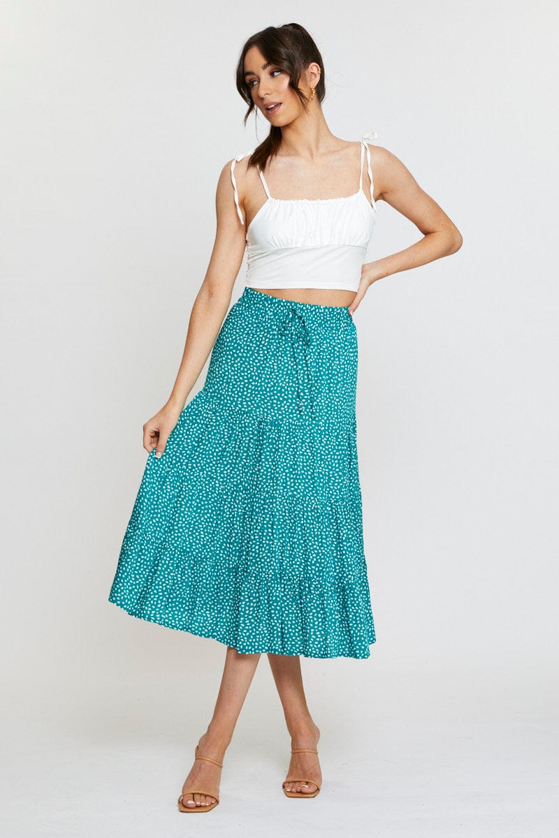 White Tie Shoulder Top Cami
