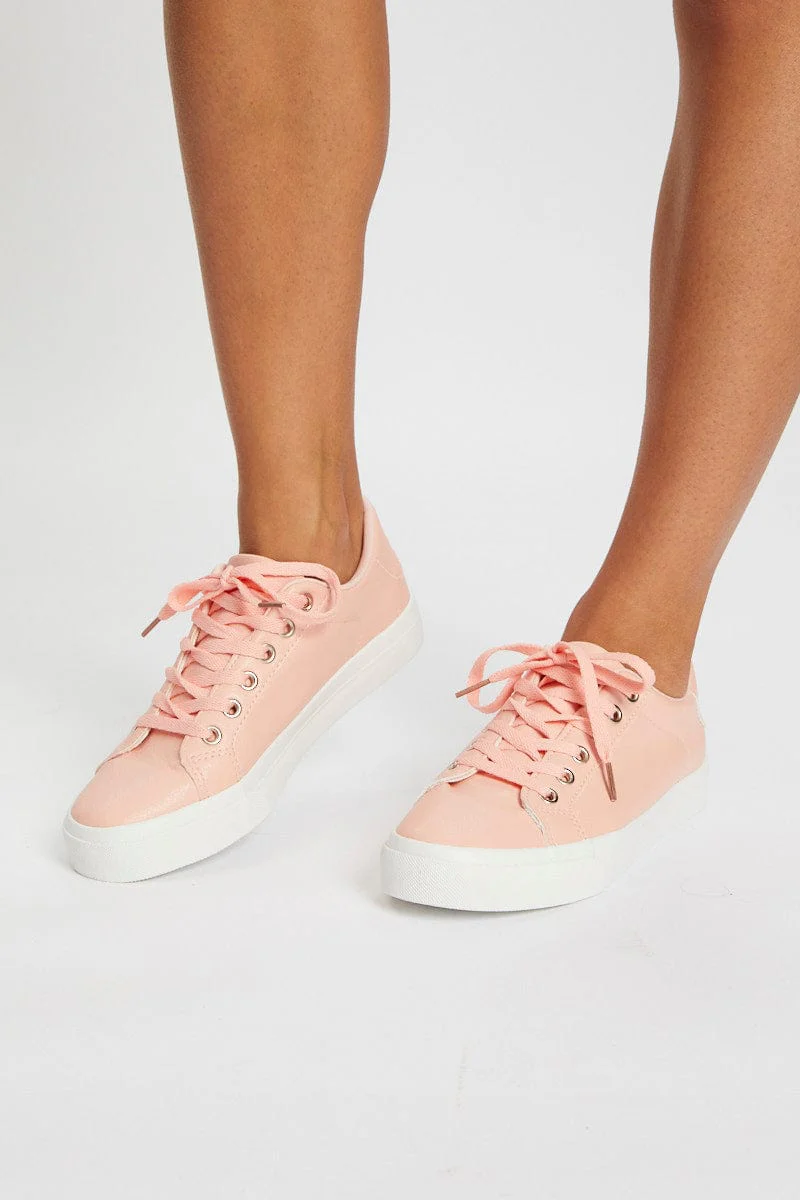 Pink Nyla Rose Sneakers