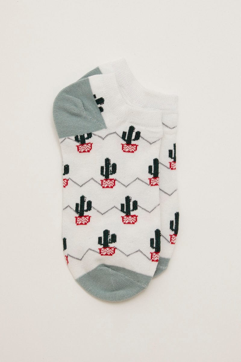 Blue Socks Low Cut
