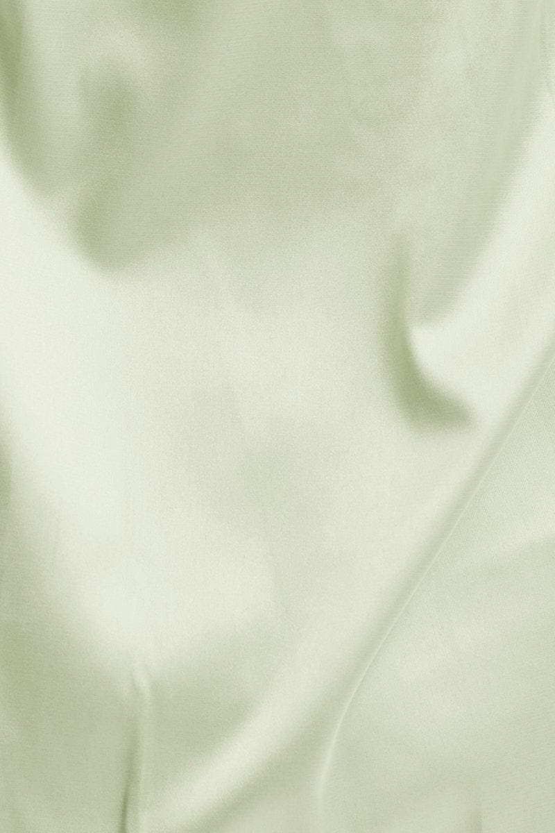 Green Halter Top Sleeveless