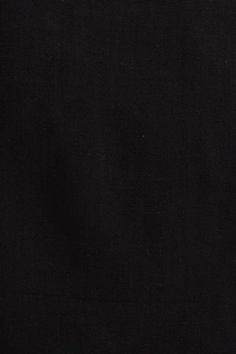 Black Crop Jacket Short Sleeve Collared