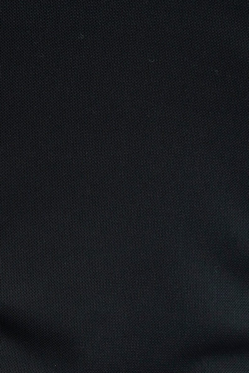 Black Shrug Set Long Sleeve Frills Mesh