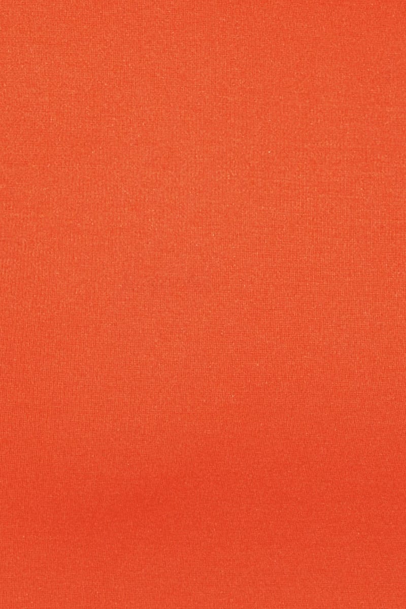 Orange Party Bodycon Dress