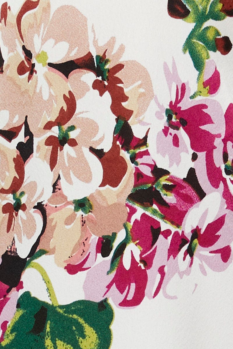 Print Bralette Pyjamas Set Satin