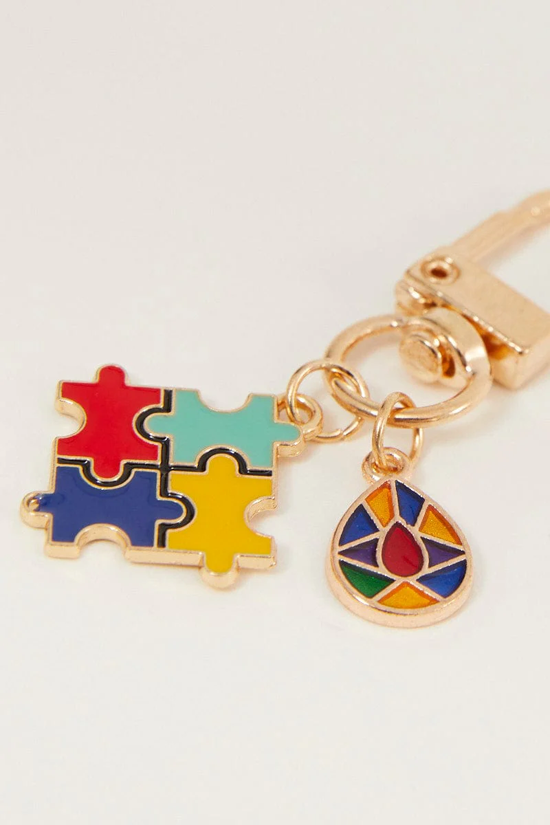 Multi Puzzle Keyring