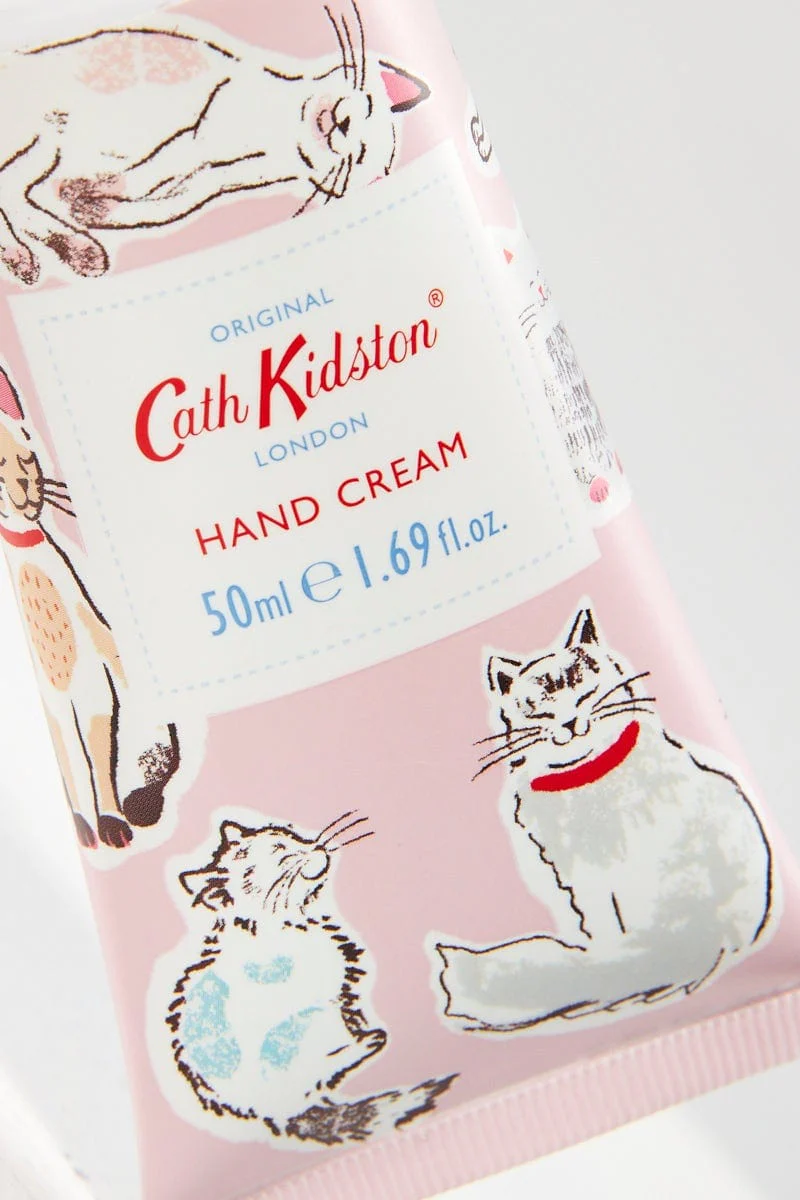 Multi Cath Kidston Squiggle Cats 50Ml Hand Cream