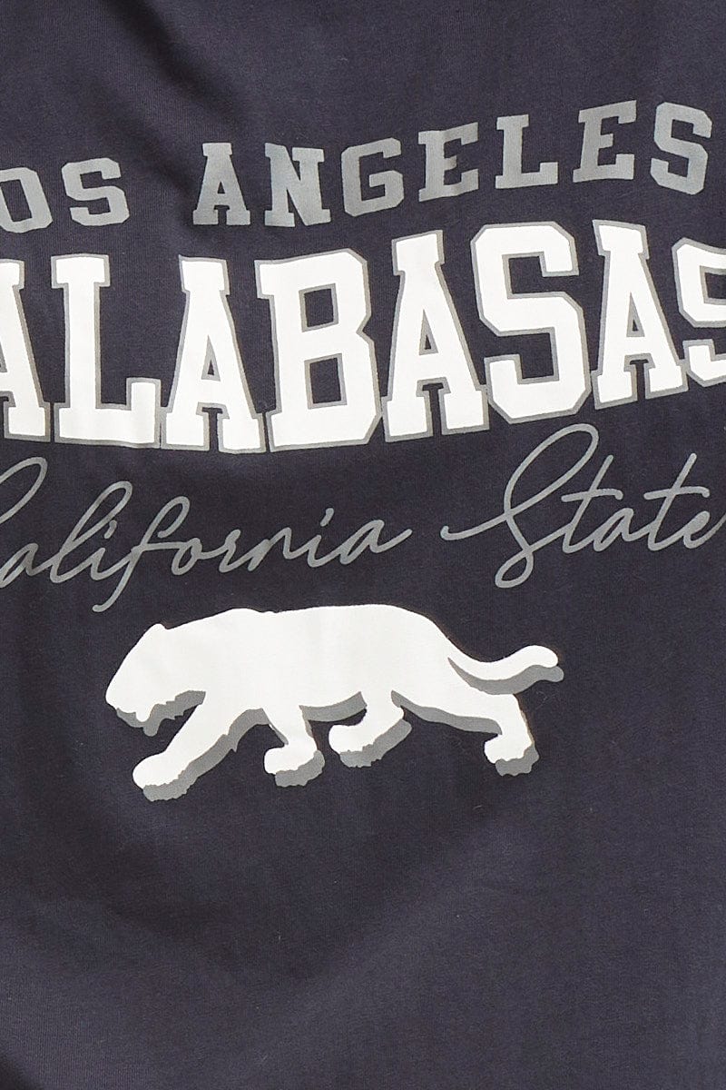 Grey Graphic T Shirt Short Sleeve