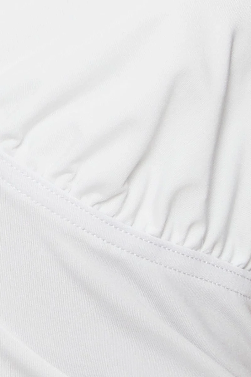 White Top Halter Neck