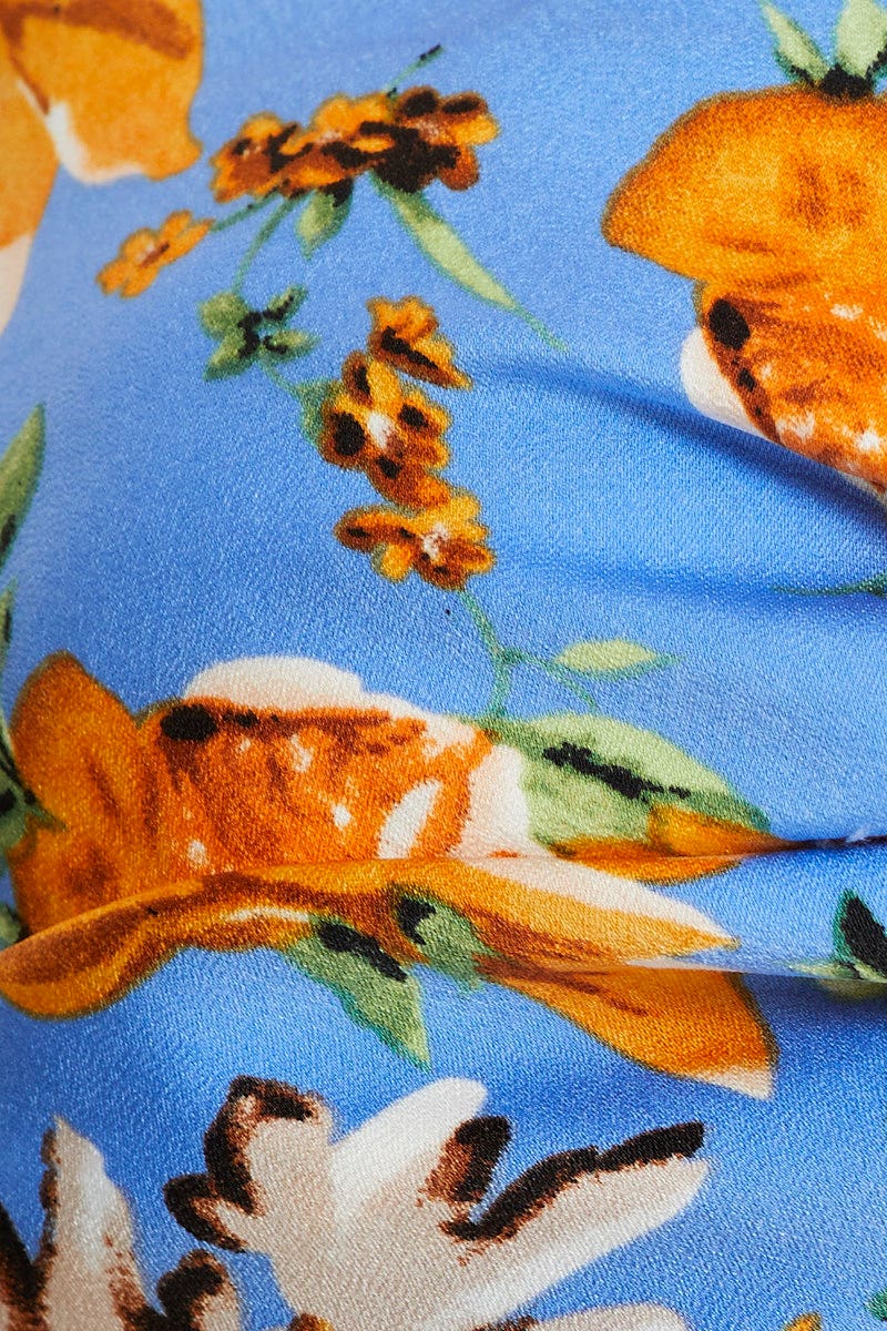 Print Singlet Bralette Sleeveless Crop