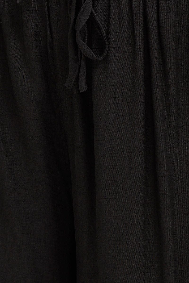 Black Wide Leg Pants