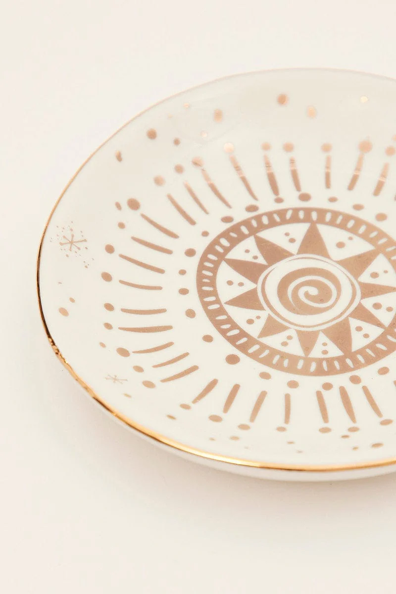 White Sun Trinket Dish