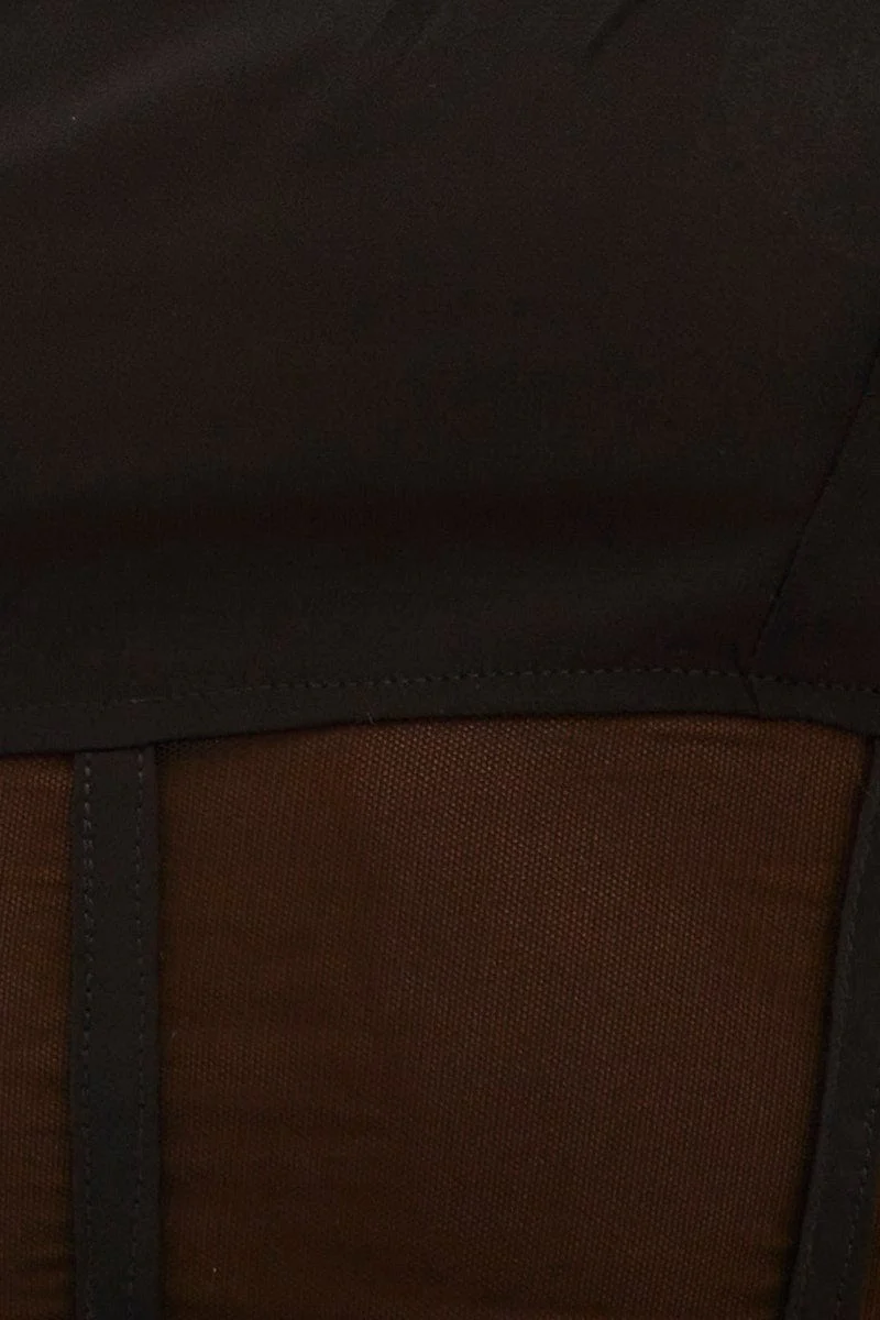 Black Sleeveless Cami Top