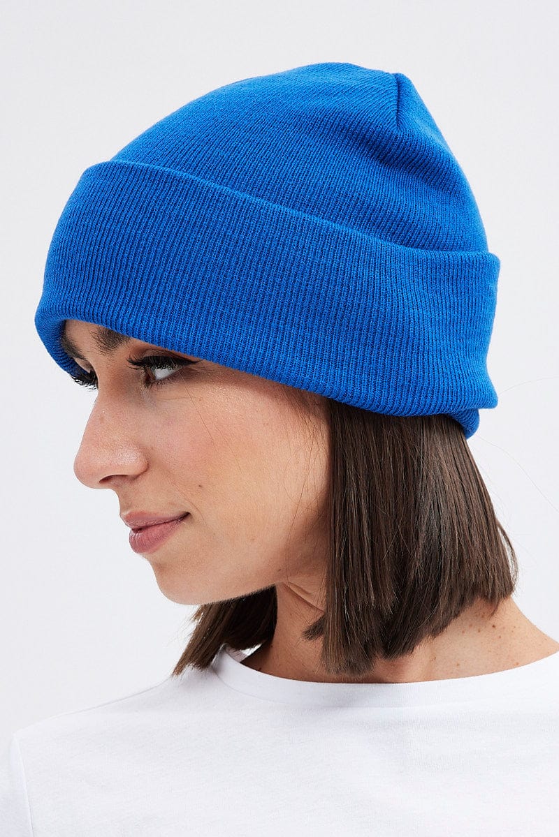 Blue Beanie