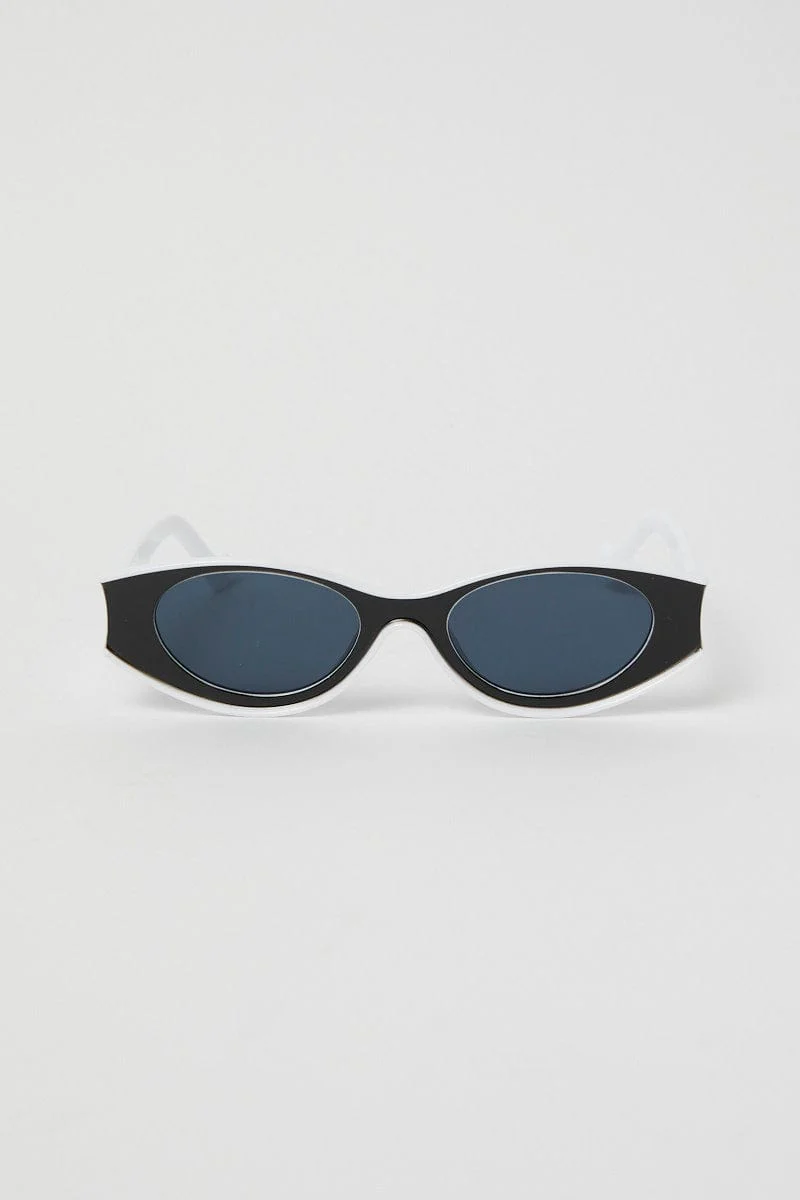 White Fashion Sunglasses