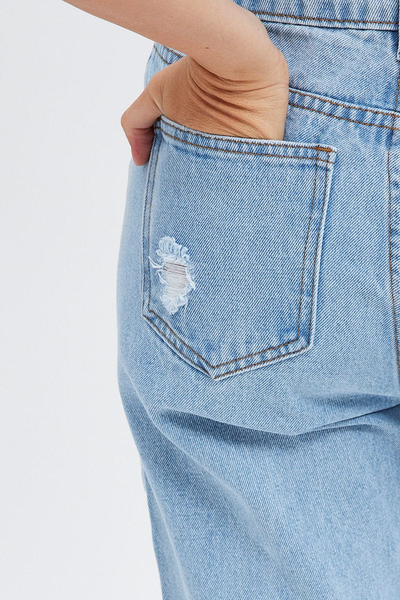 Denim Baggy Denim Jeans High rise