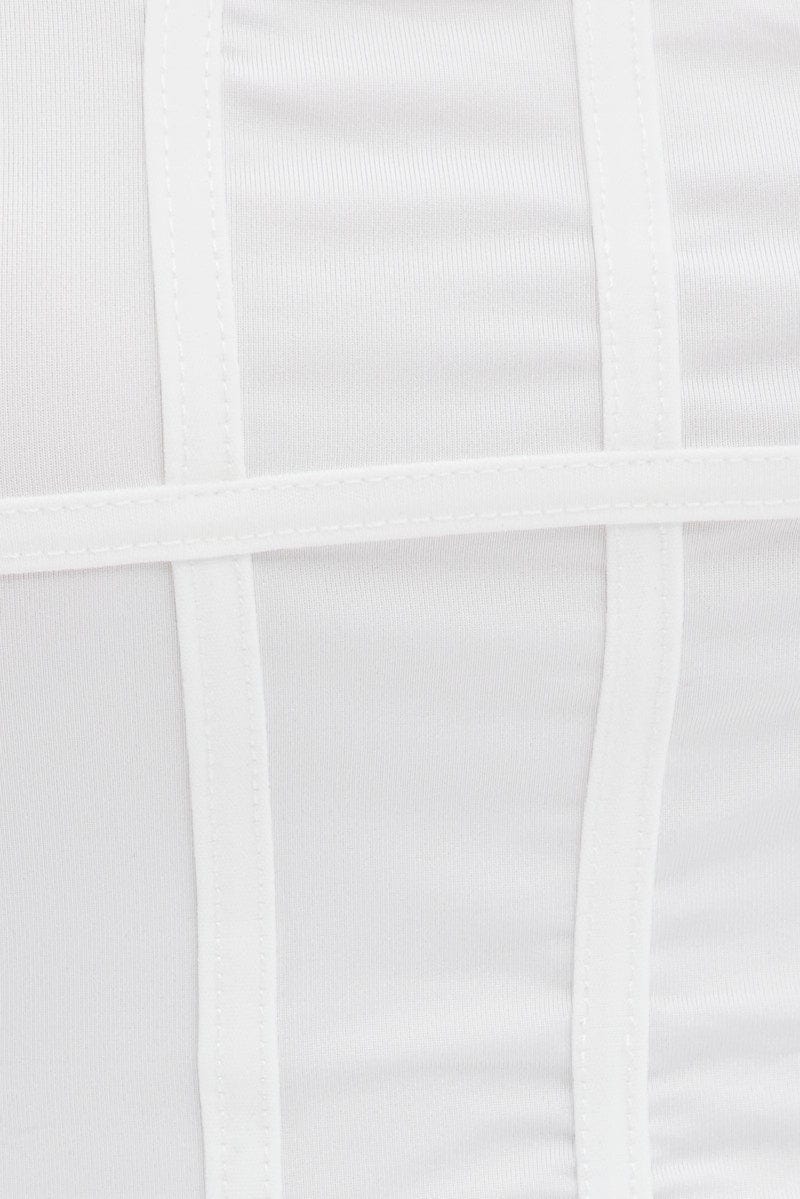 White Corset Top Lingerie