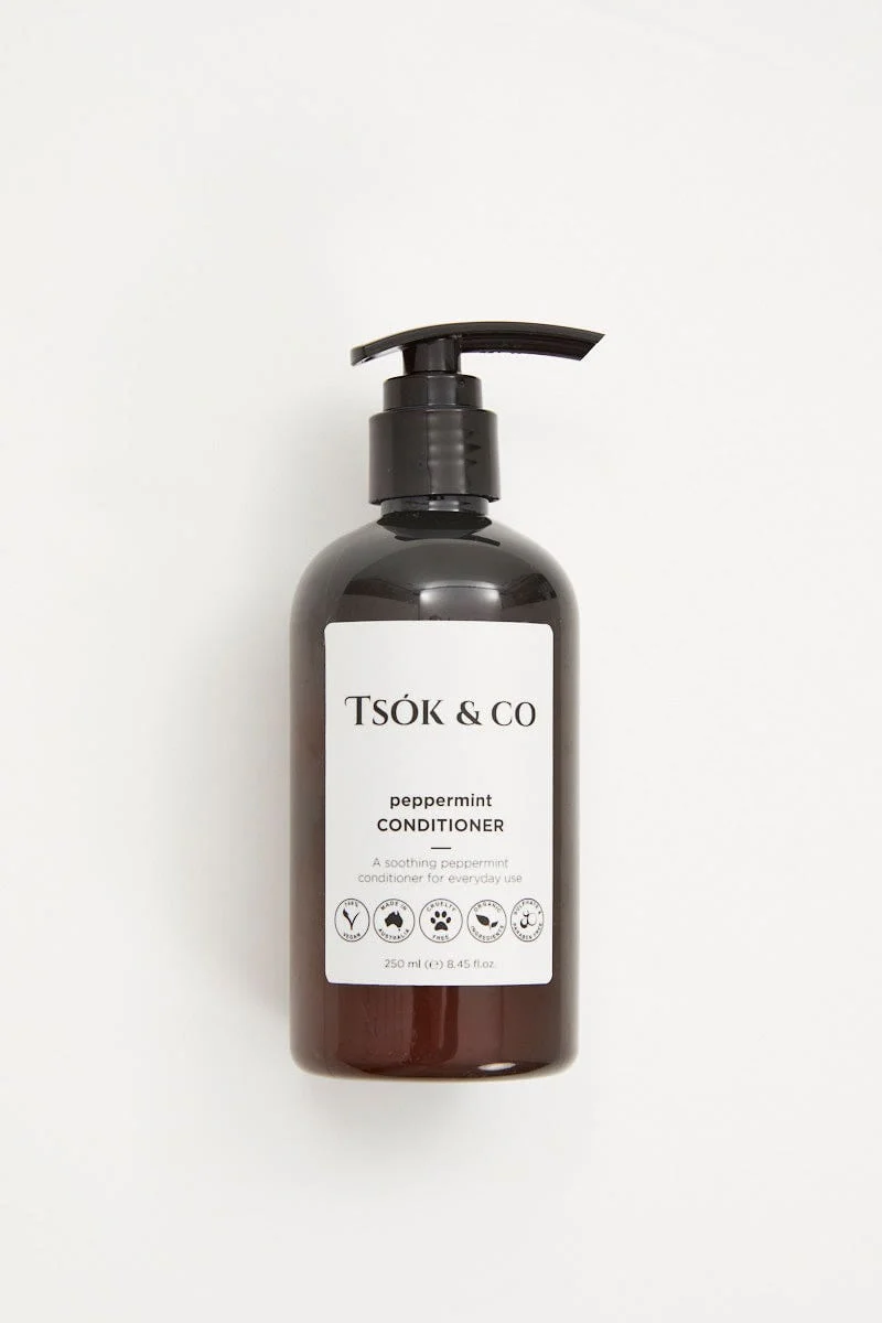 White Tsok And Co Peppermint Conditioner 250Ml