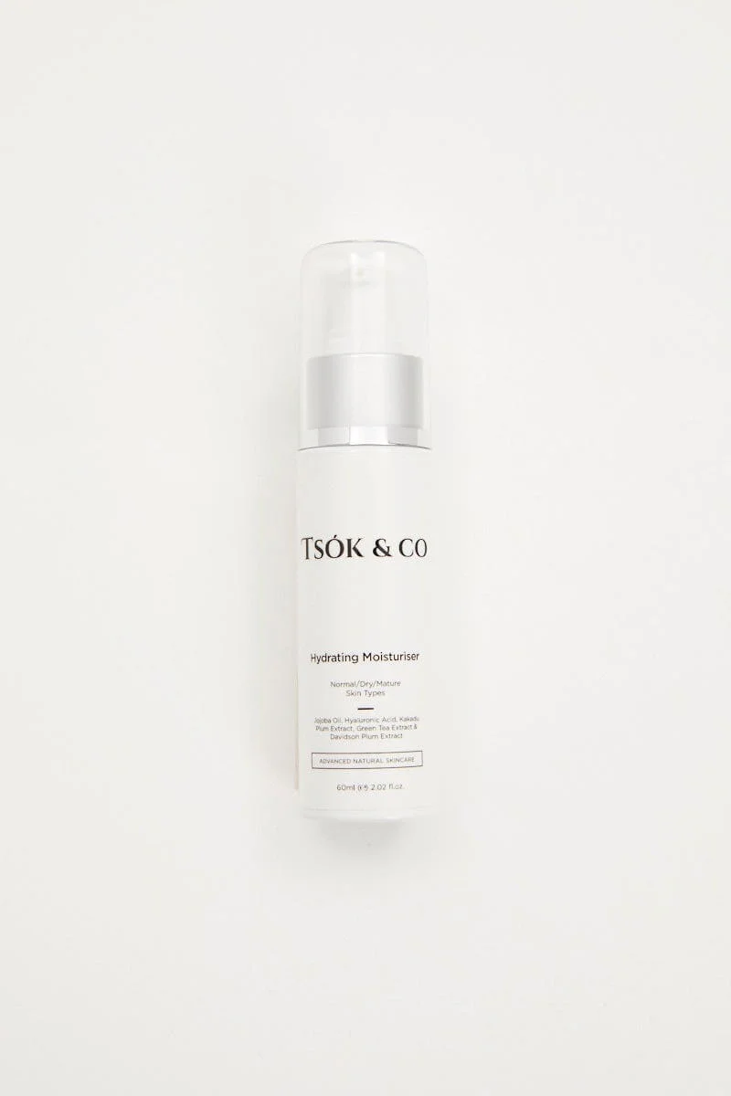 White Tsok And Co Hydrating Moisturiser 60Ml