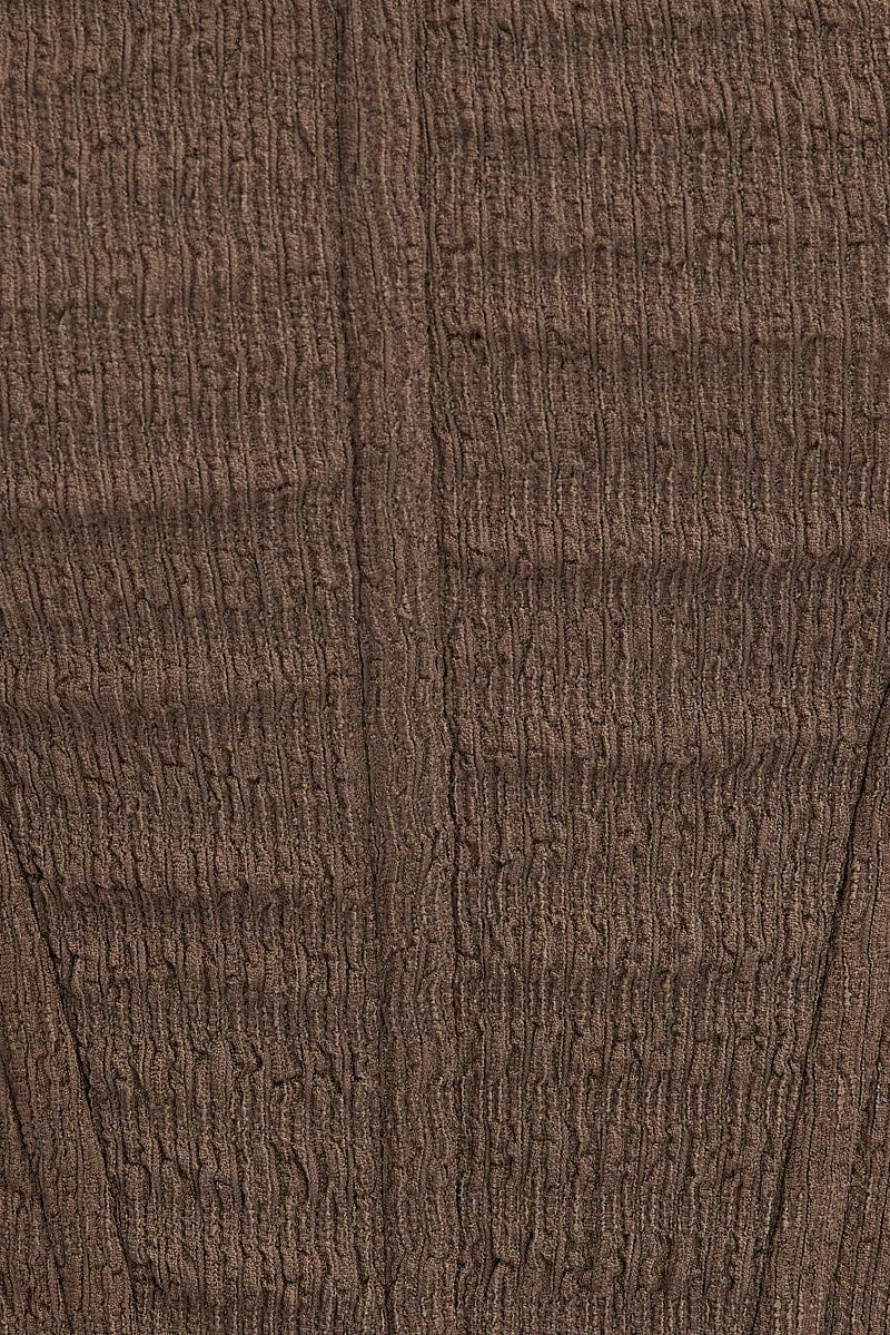 Brown Corset Top Texture