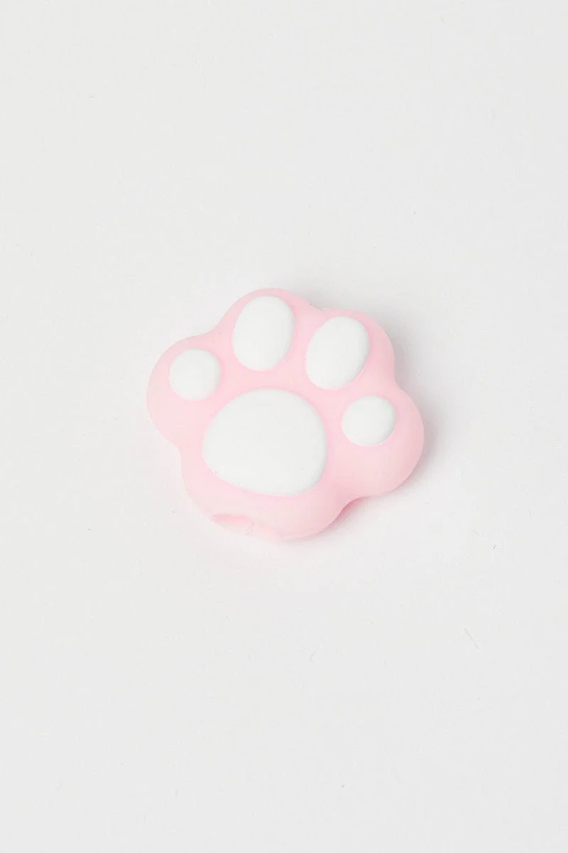 Pink Paw Design Data Cable Protector