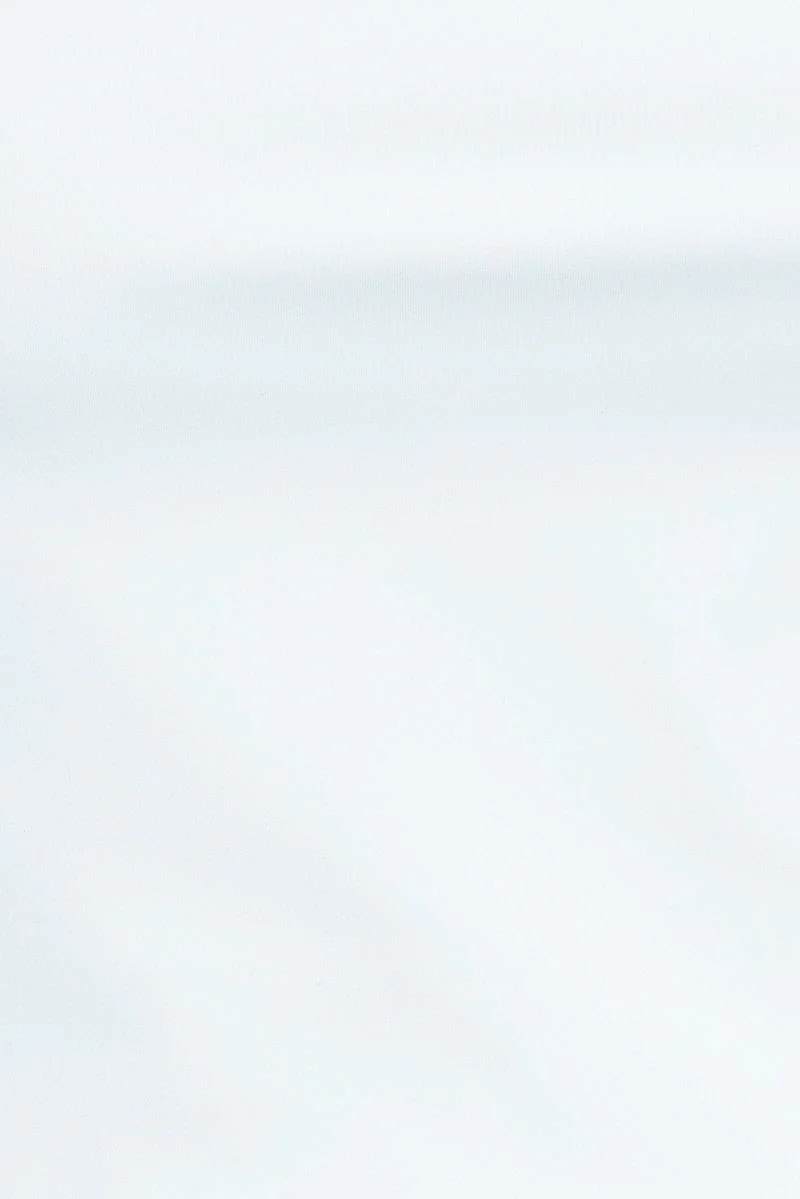 White Tank Top Square Neck Supersoft