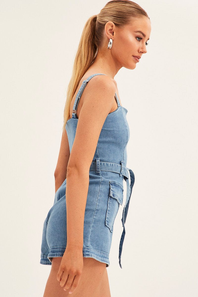 Blue Denim Overall