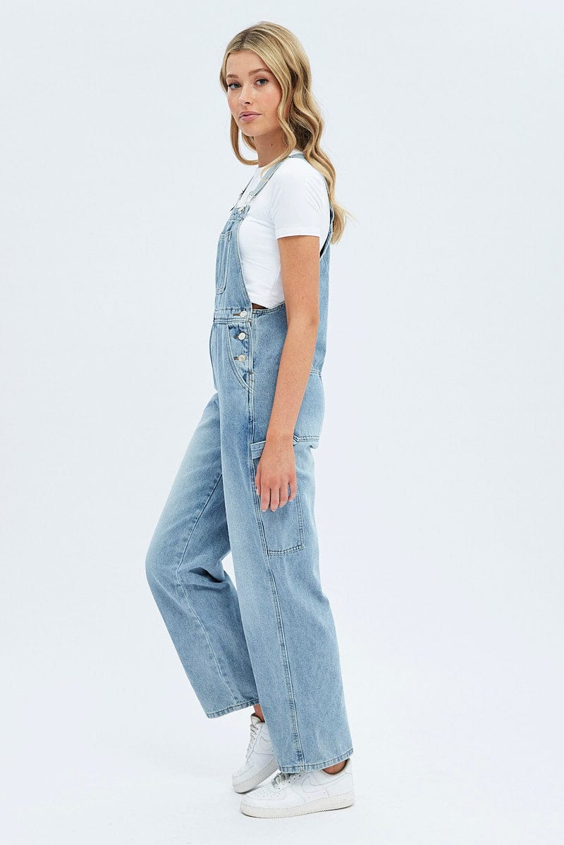 Denim Overall Carpenter
