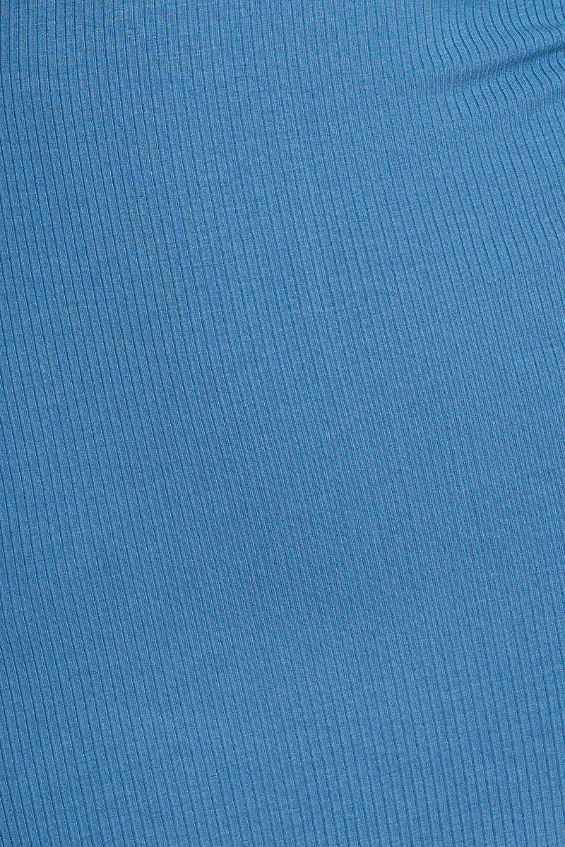 Blue Bodycon Dress Midi