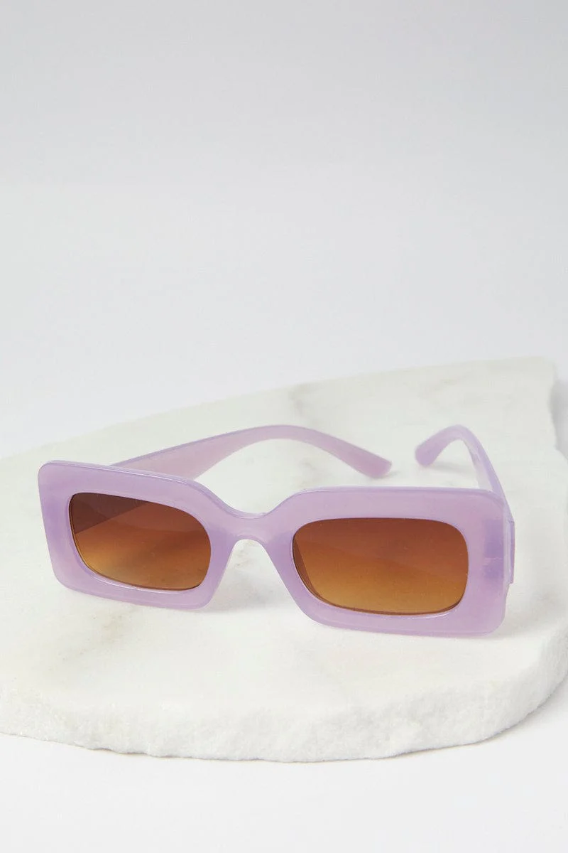 Purple Fashion Sunglasses