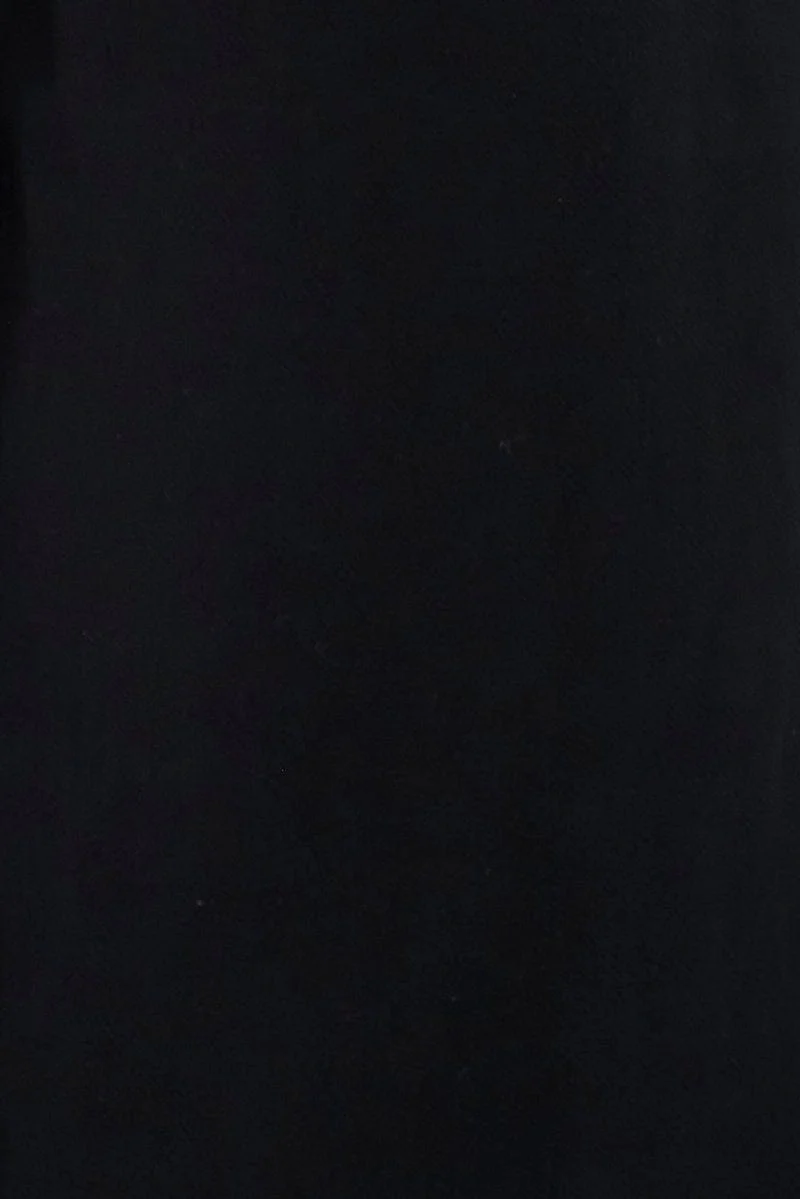 Black Cargo Pants Low Rise Wide Leg