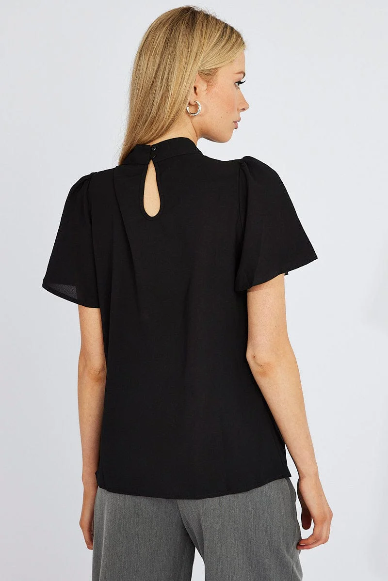 Black Top Short Sleeve