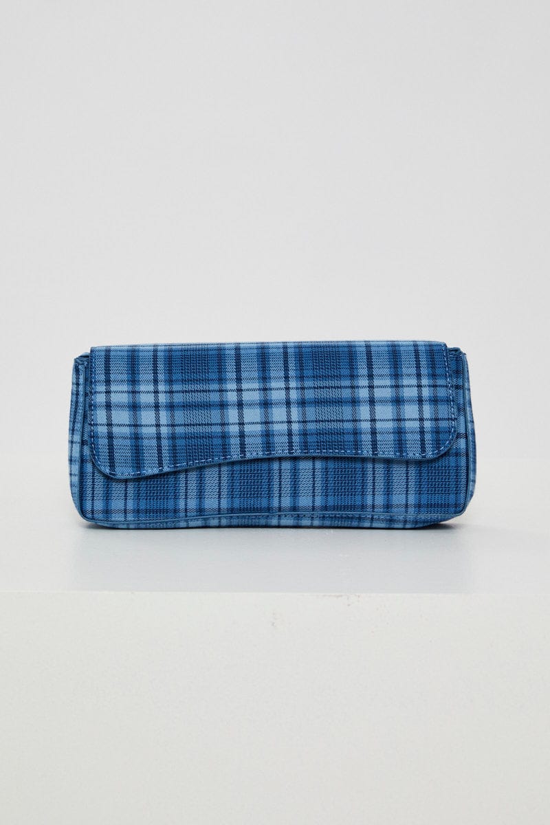 Check Baguette Bag