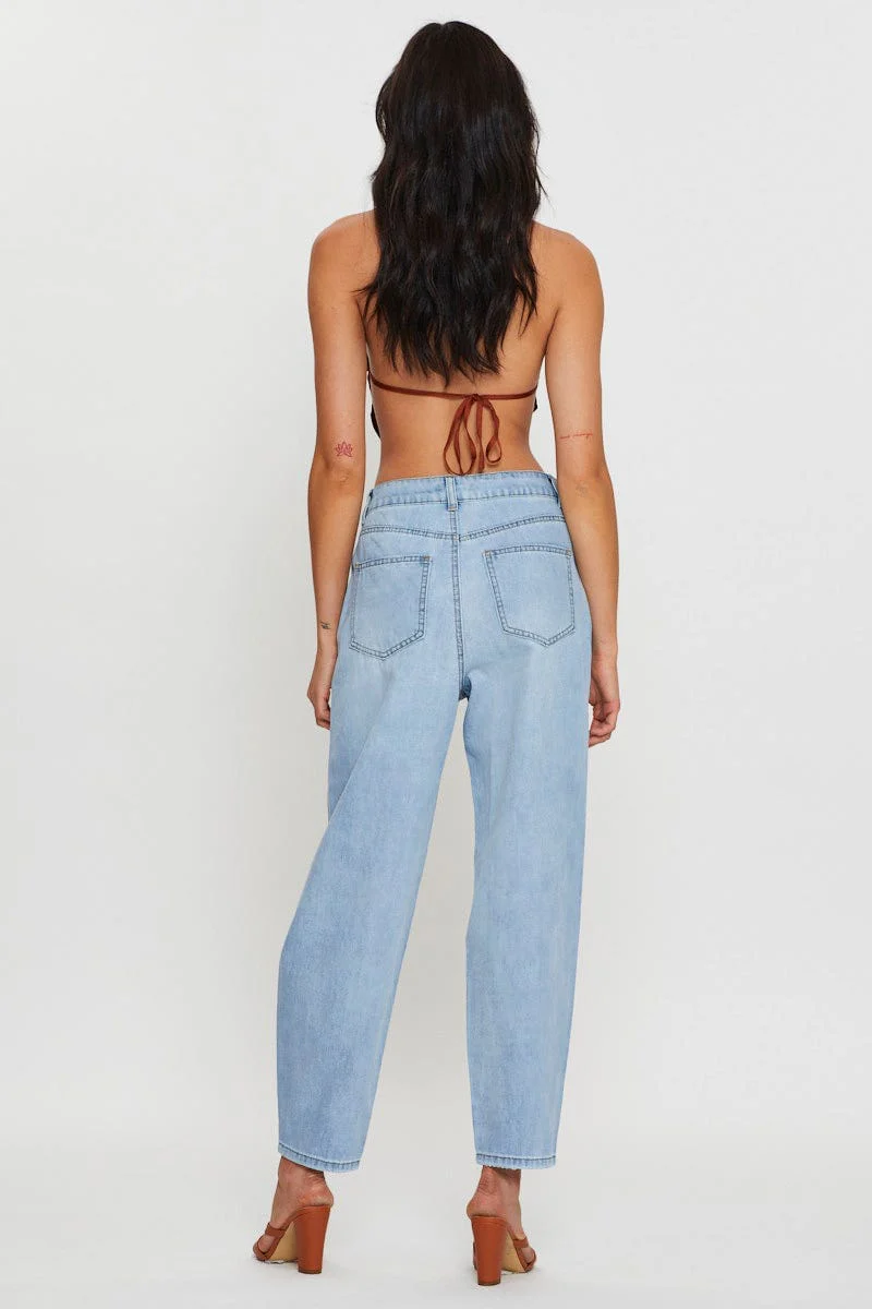 Blue Jeans Balloon Denim