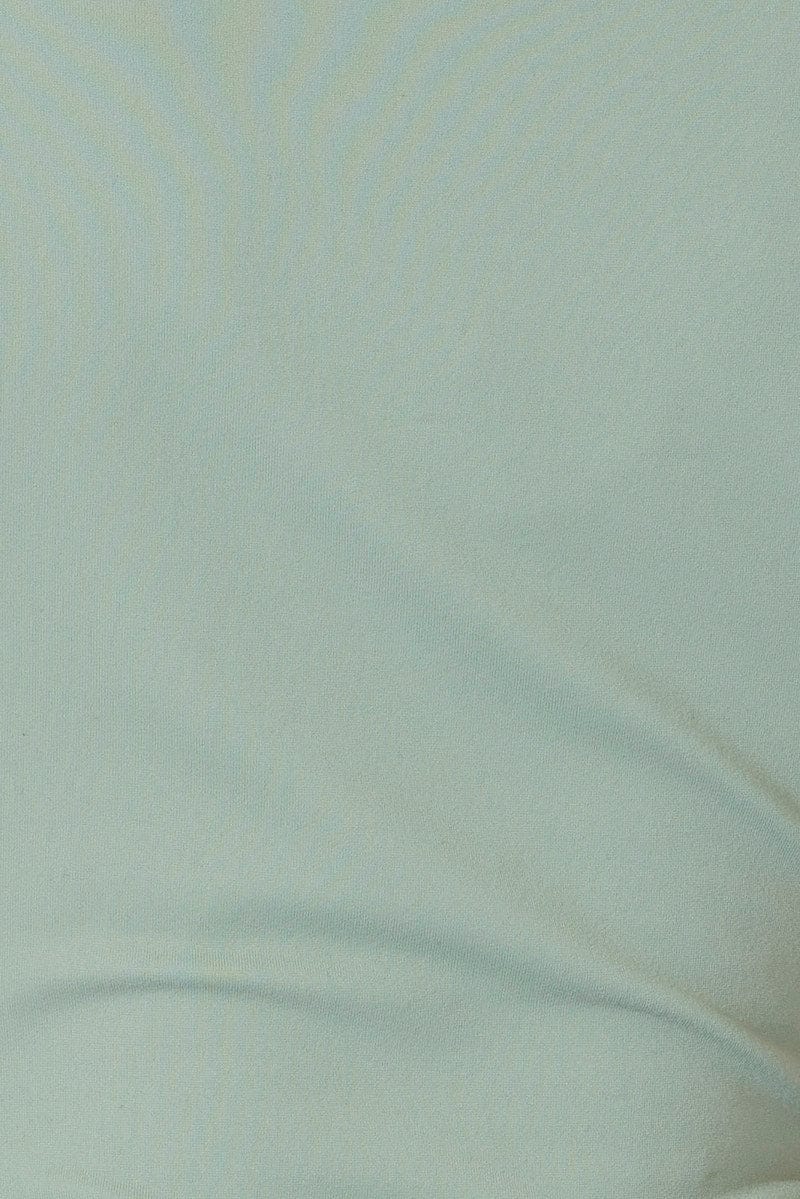 Green Supersoft Top Short Sleeve