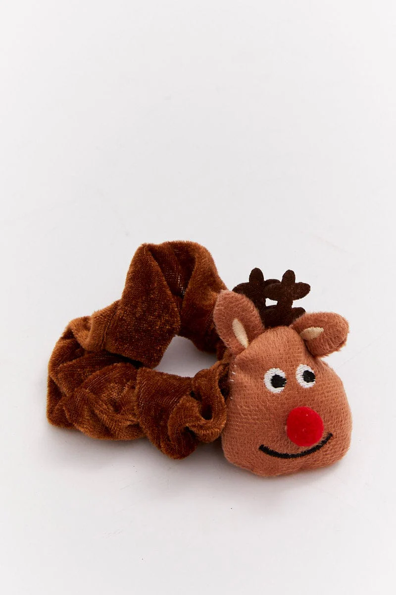 Multi Christmas Scrunchies