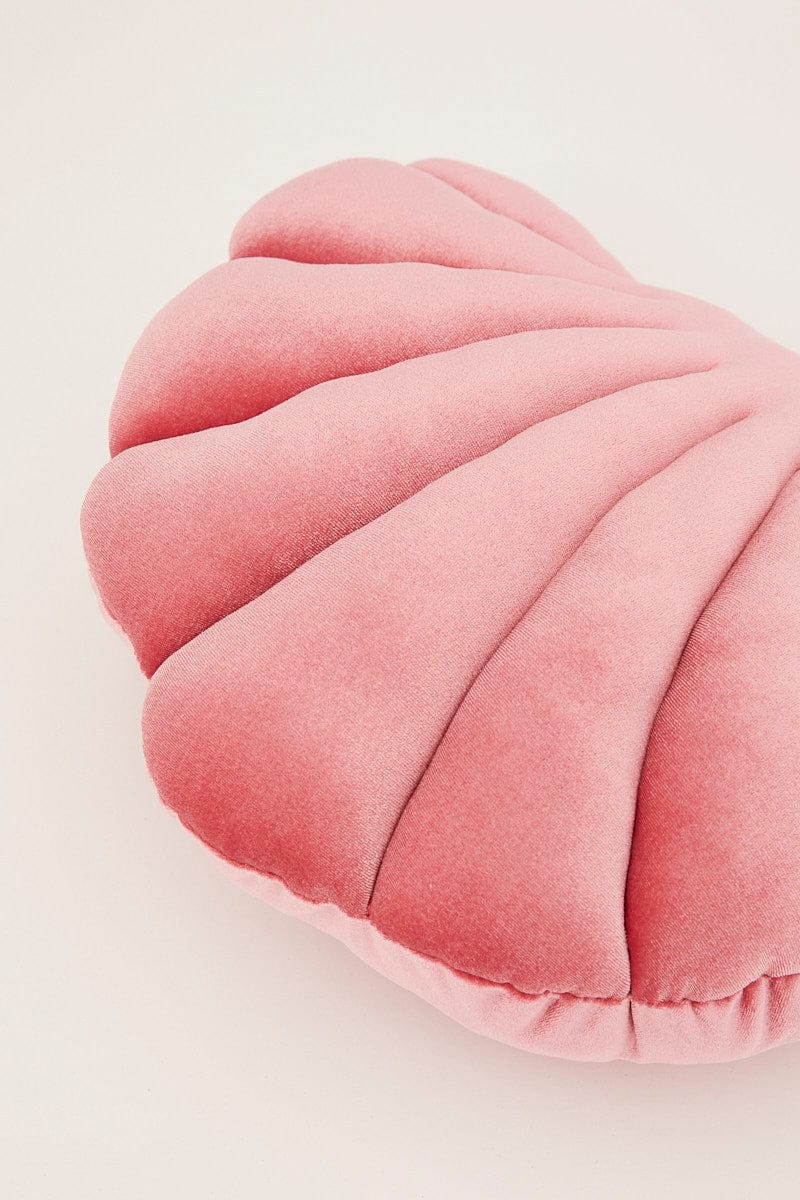 Pink Shell Cushion