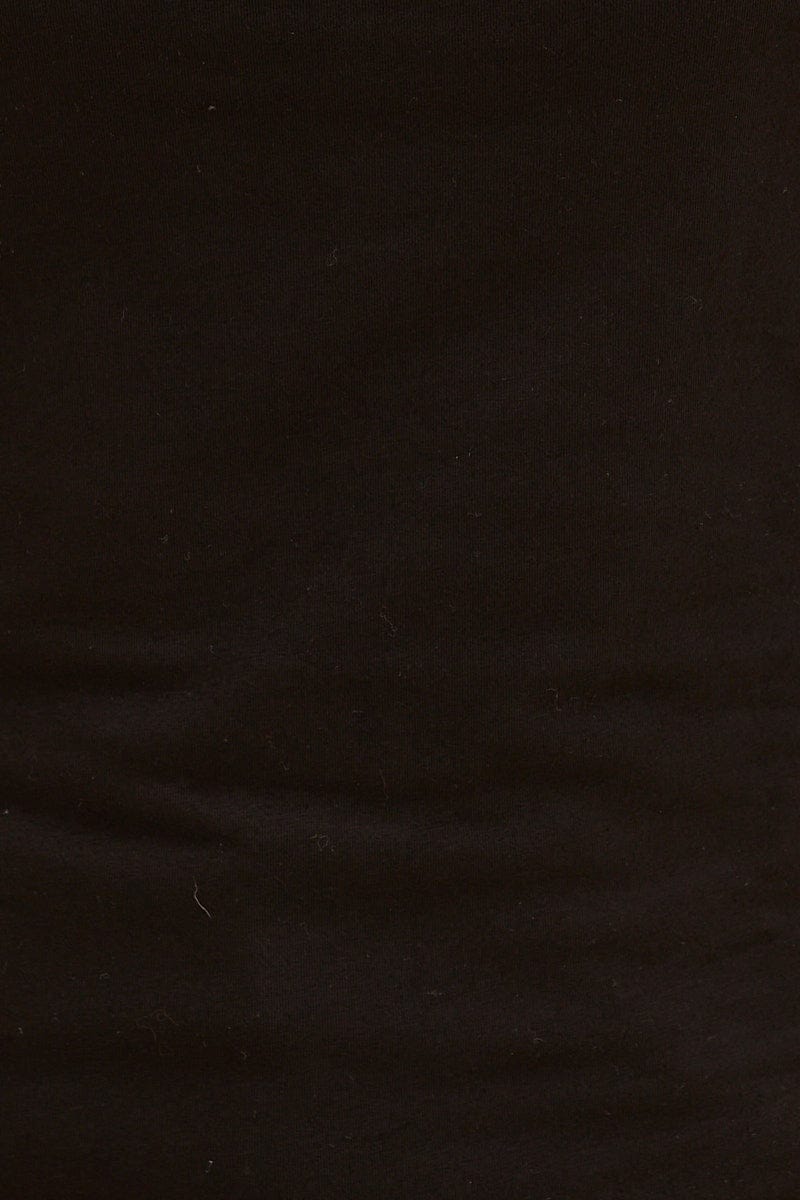 Black Essential Scoop Neck Sleeveless Tank