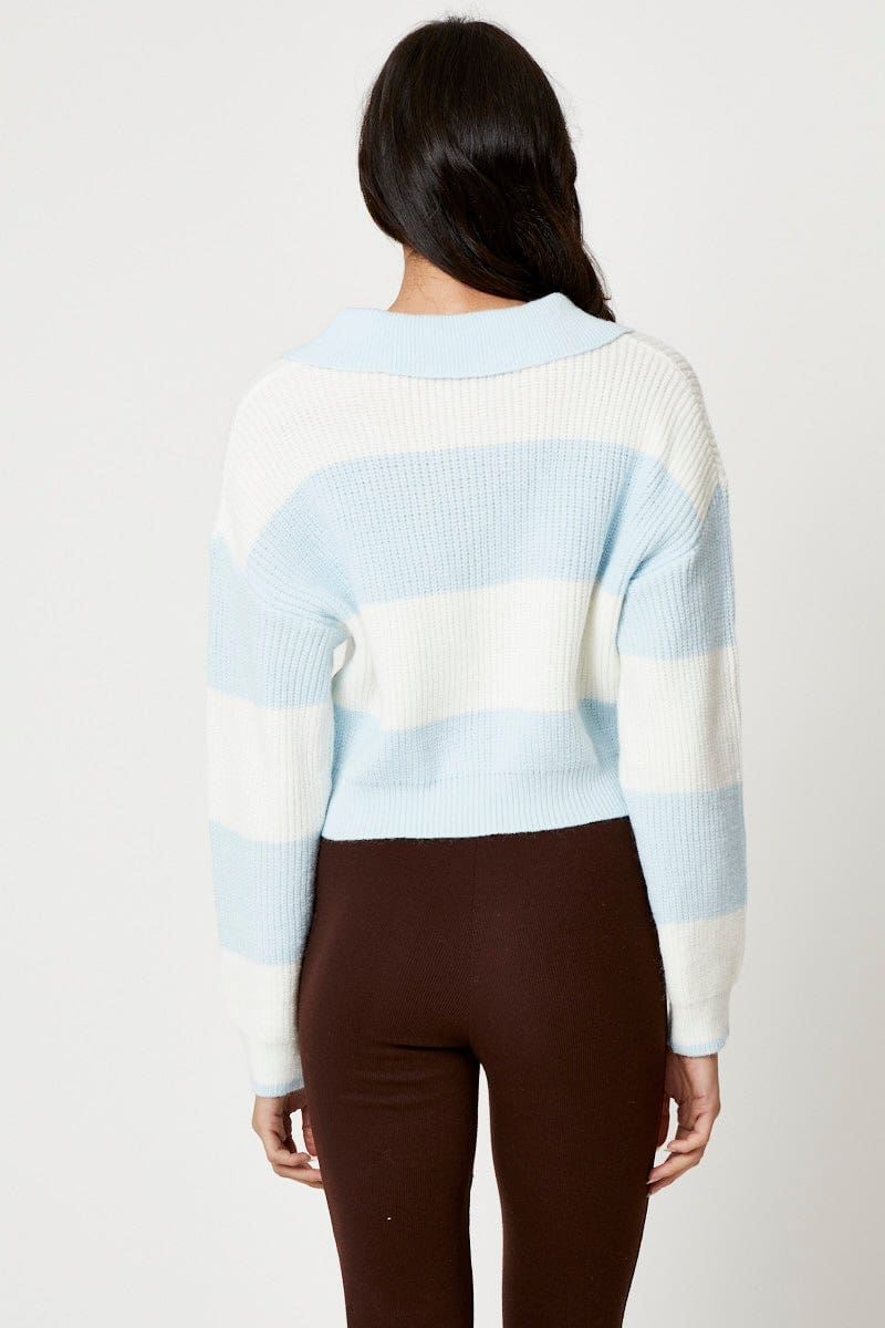 Stripe Knit Top