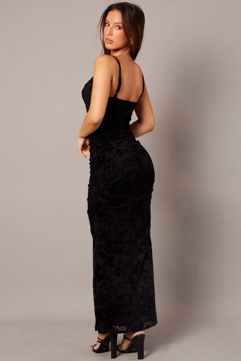 Black Bodycon Dress Singlet