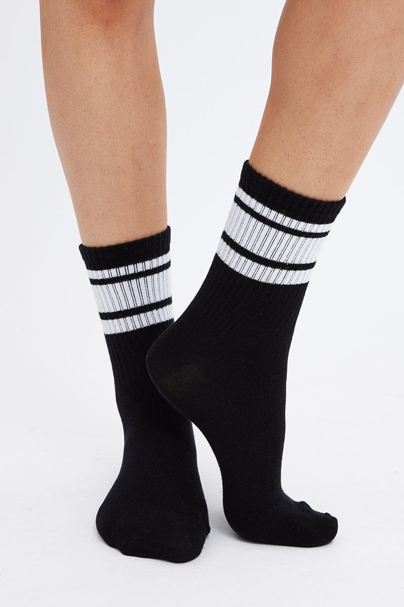 Multi 3 pack Crew Socks