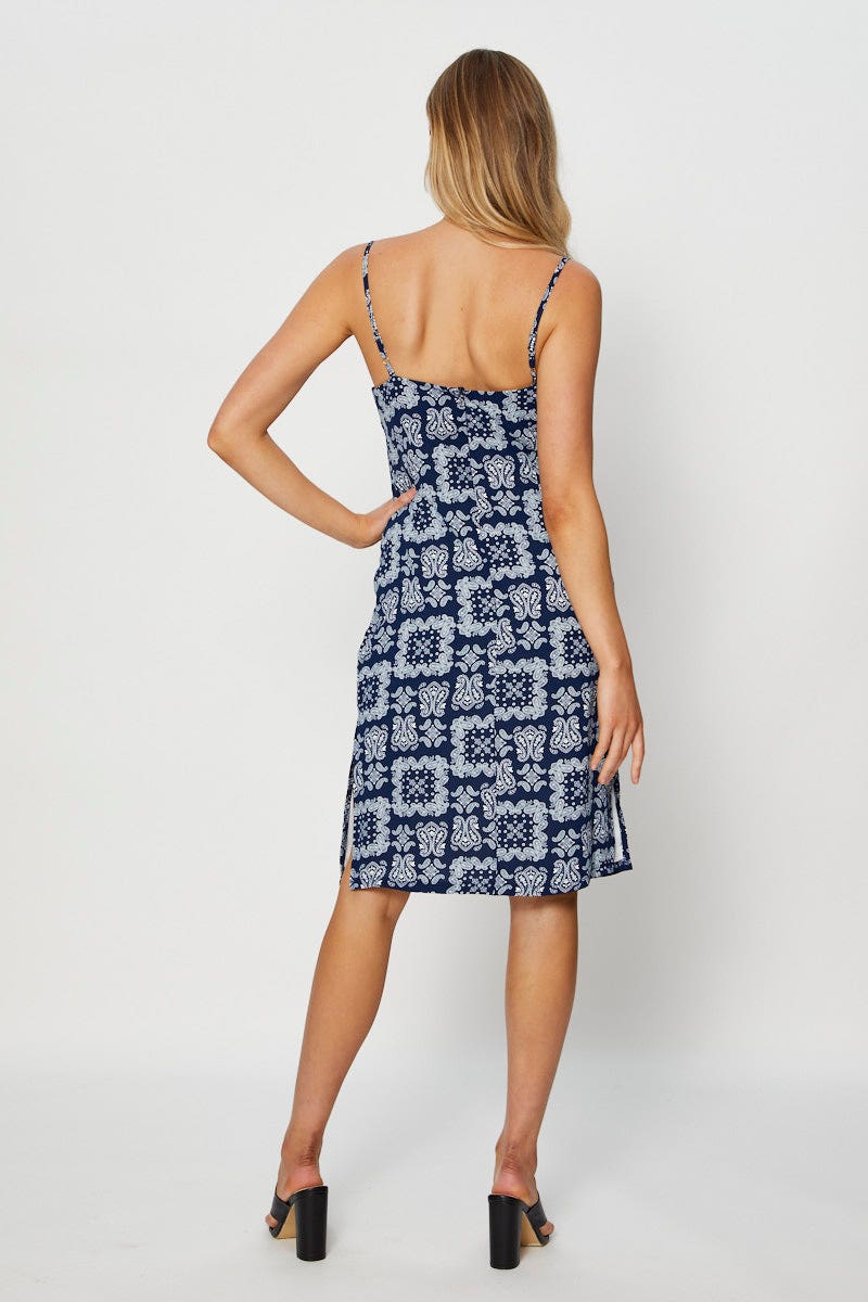 Print Bodycon Dress Mini