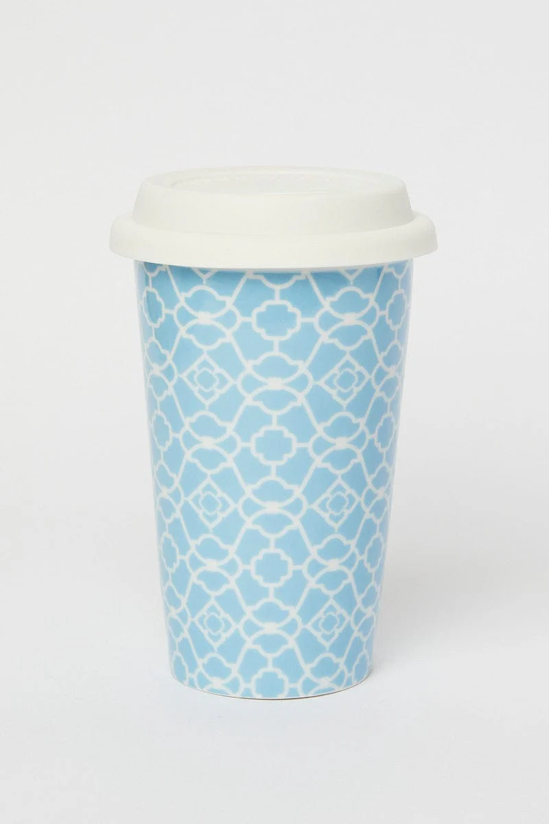 Geo Print Pastel Eco Keep Cup