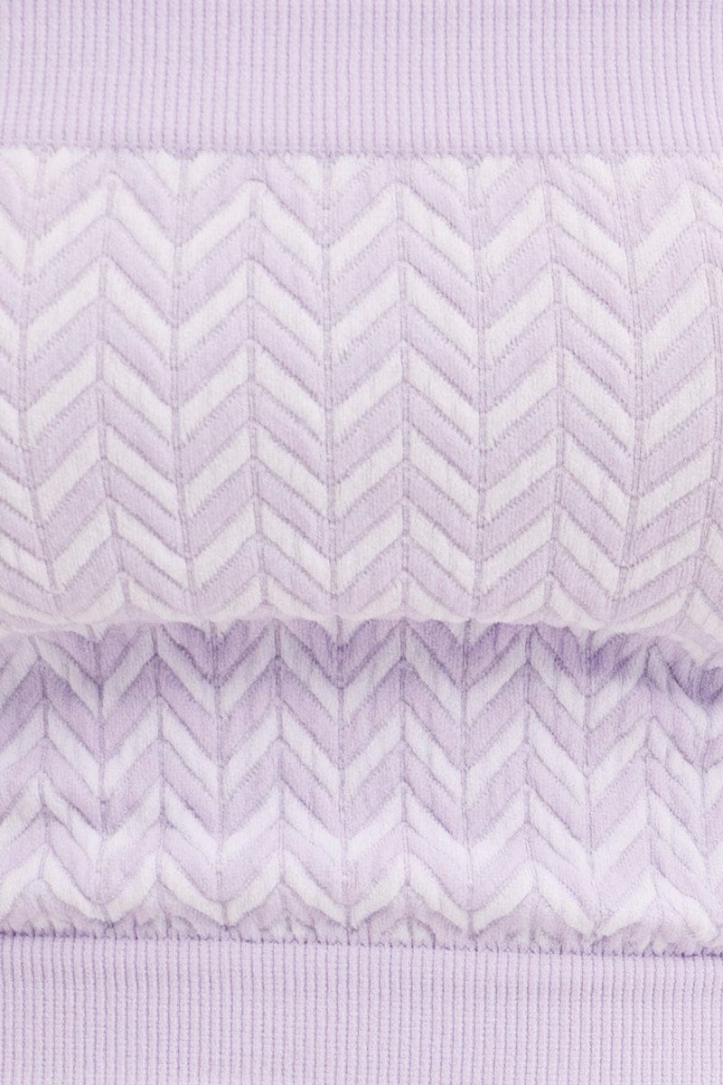 Multi Colour Seamless Bandeau Top