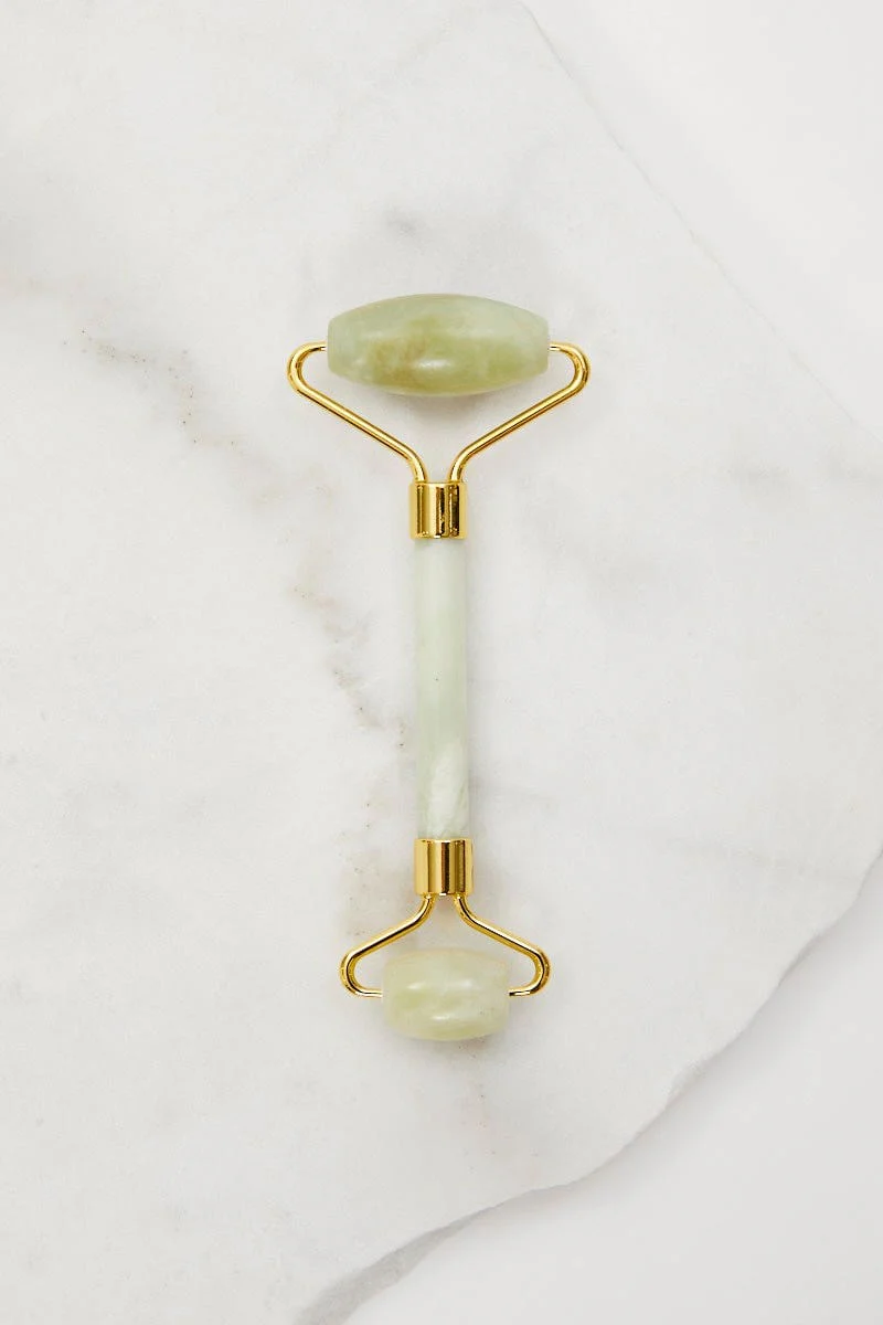 Green Jade Facial Massager