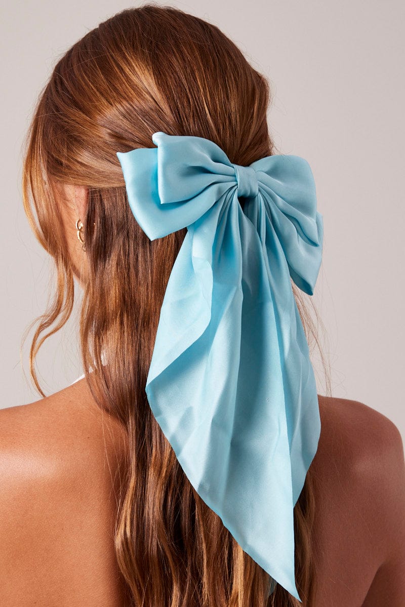 Blue Large Blue Hair Clip