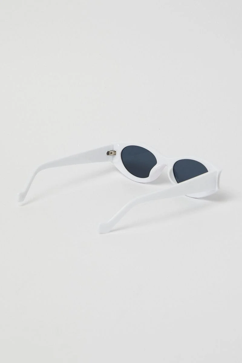 White Fashion Sunglasses