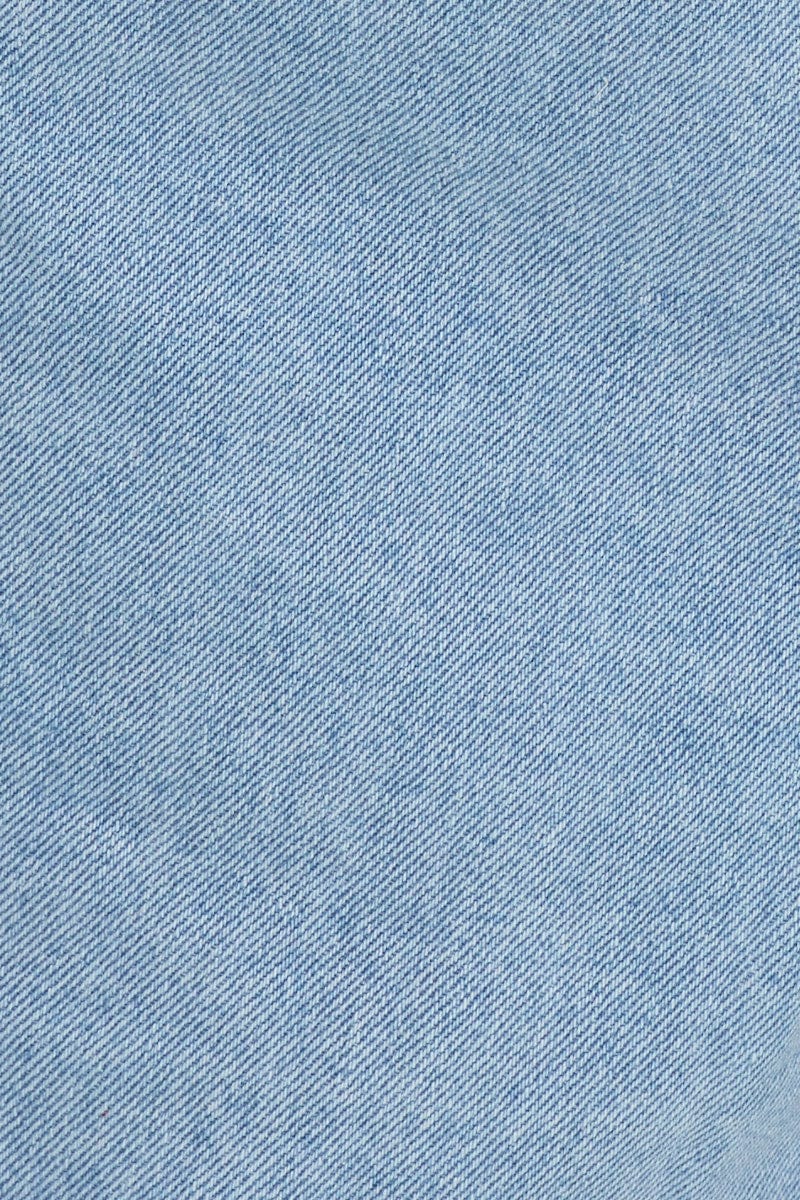 Blue Designer Denim Mom Short