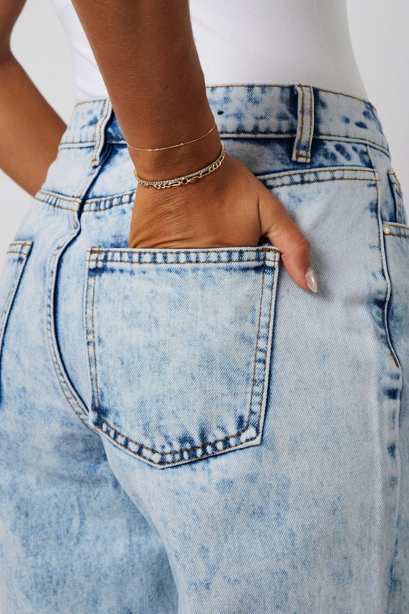 Denim Mom Jean High Rise