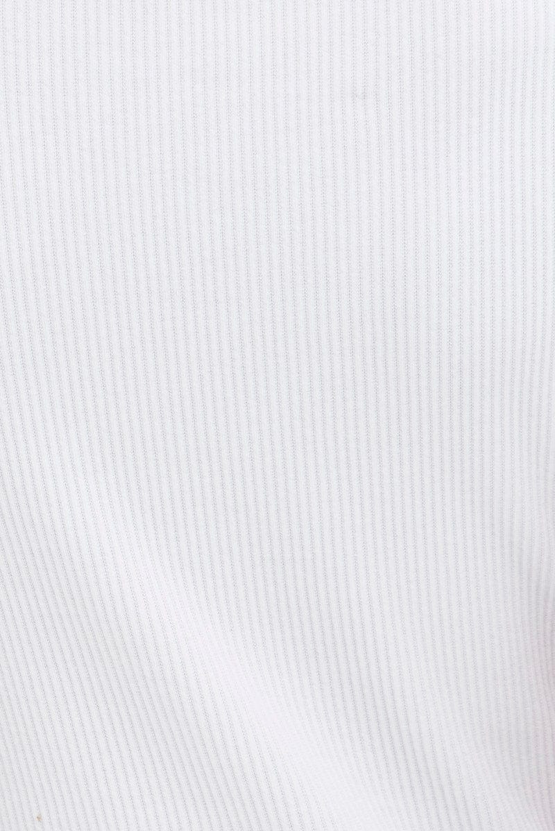 White Dress Short Sleeve Crew Neck